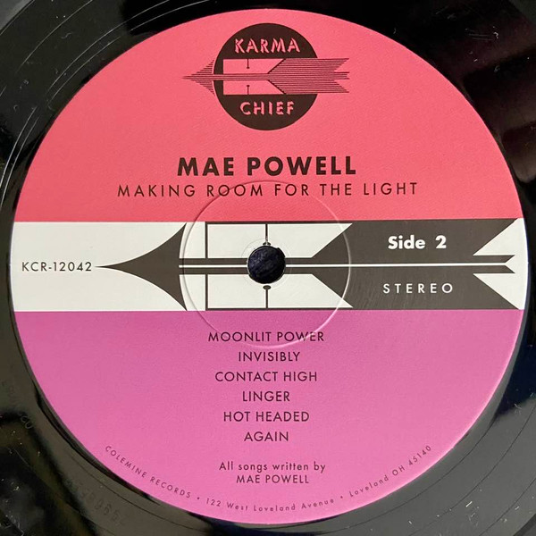 Mae Powell - Making Room For The Light | Karma Chief Records (KCR-12042) - 4 Mae Powell - Making Room For The Light | Karma Chief Records (KCR-12042) - 4
