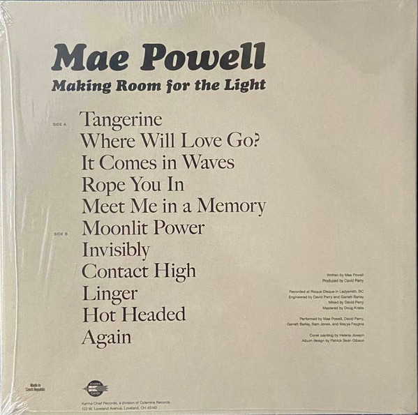 Mae Powell - Making Room For The Light | Karma Chief Records (KCR-12042) - 2 Mae Powell - Making Room For The Light | Karma Chief Records (KCR-12042) - 2
