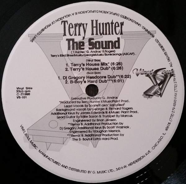 Terry Hunter - The Sound | Vinyl Soul (VS-101) Terry Hunter - The Sound | Vinyl Soul (VS-101)