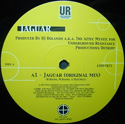 DJ Rolando A.K.A The Aztec Mystic - Jaguar | 430 West (430WUKT1) - 2