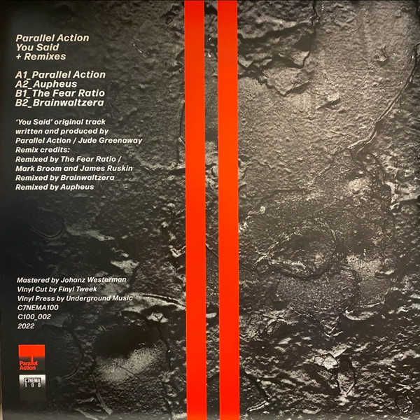 Parallel Action - You Said | C7nema 100 (C100_002) - 2