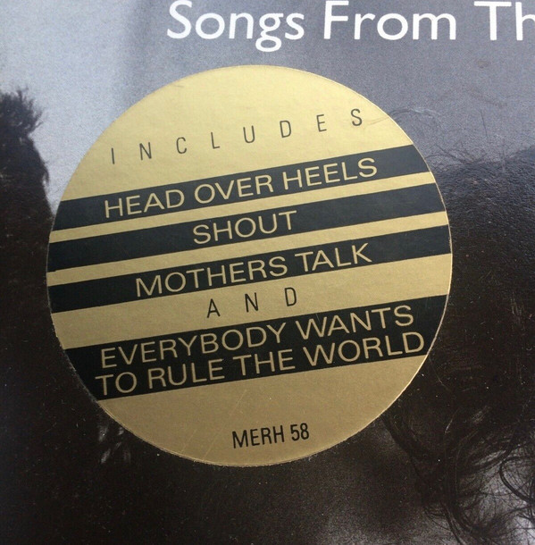 Tears For Fears - Songs From The Big Chair | Mercury (MERH 58) - 9 Tears For Fears - Songs From The Big Chair | Mercury (MERH 58) - 9