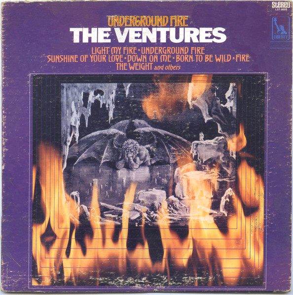 The Ventures - Underground Fire | Liberty (LST-8059)