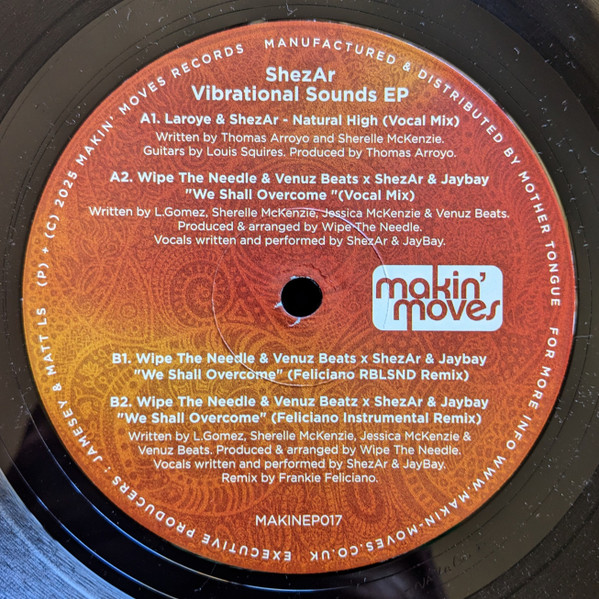 Shezar - Vibrational Sounds EP | Makin' Moves (MAKINEP017) - main