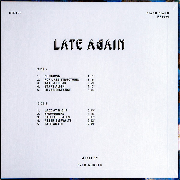 Sven Wunder - Late Again | Piano Piano (PP1004) - 2