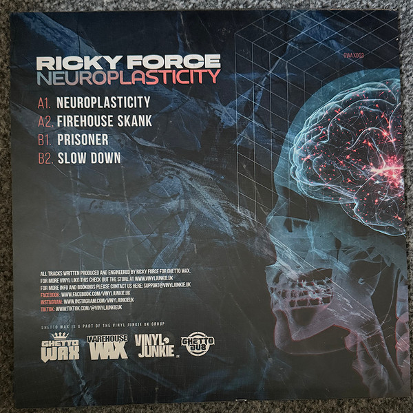 Ricky Force - Neuroplasticity EP | Ghetto Wax (GWAX003) - 3 Ricky Force - Neuroplasticity EP | Ghetto Wax (GWAX003) - 3