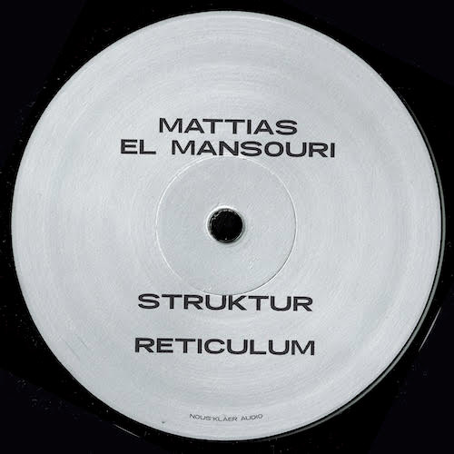 Mattias El Mansouri - Disintegration | Nous'klaer Audio (NOUS044)