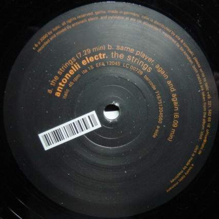 Antonelli Electr. - The Strings | Italic (ita 15) - main