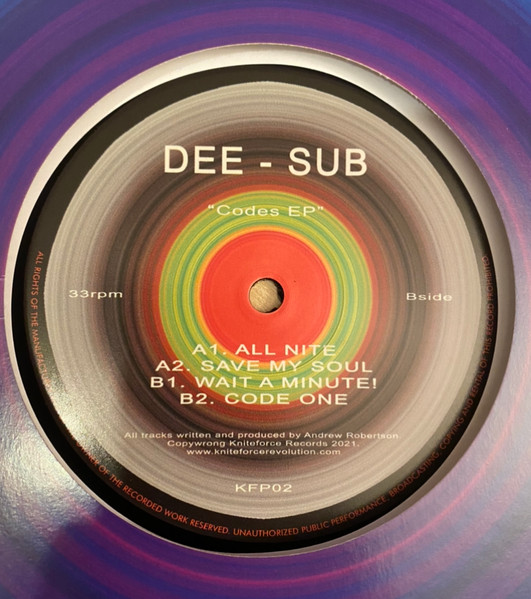 Dee Sub - Codes EP | Kniteforce Prime (KFP02)