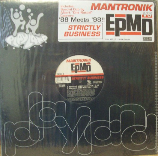 Mantronik vs. EPMD - Strictly Business | Priority Records (PVL 53317)