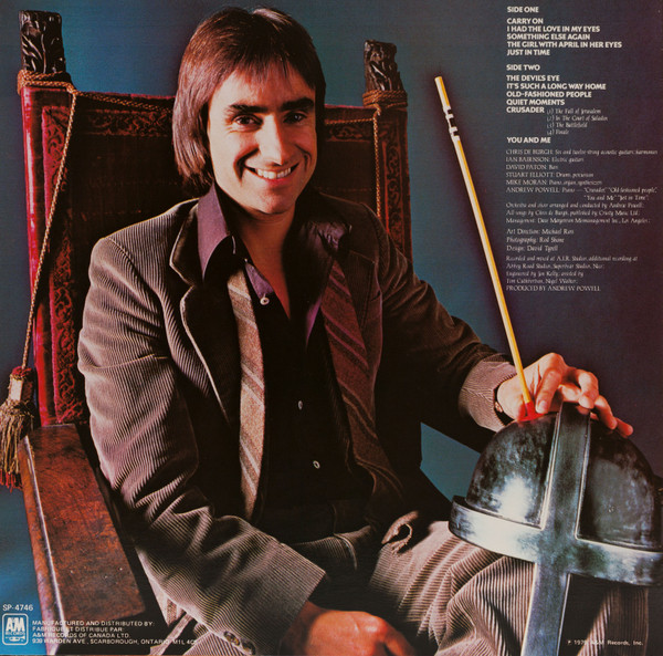 Chris De Burgh - Crusader | A&M Records (SP-4746)