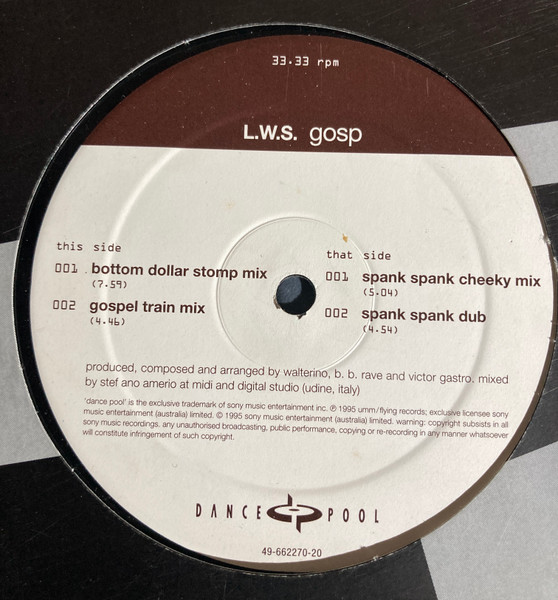 L.W.S. - Gosp | Dance Pool (49-662270-20) - 2