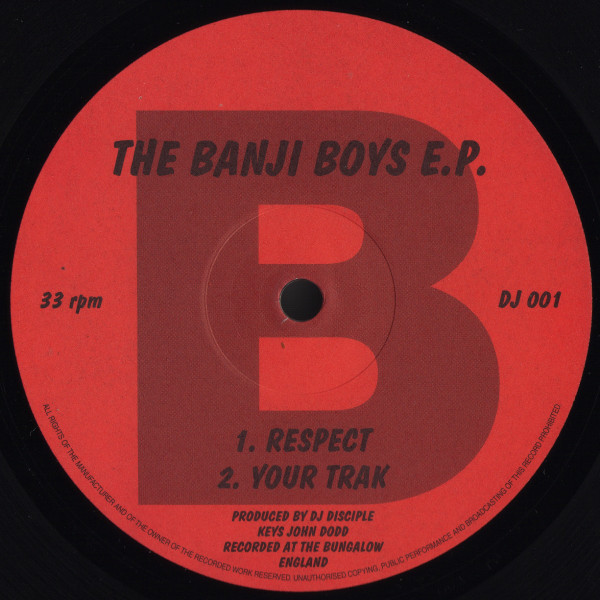 DJ Disciple - The Banji Boys E.P. | Not On Label (DJ 001) - 3
