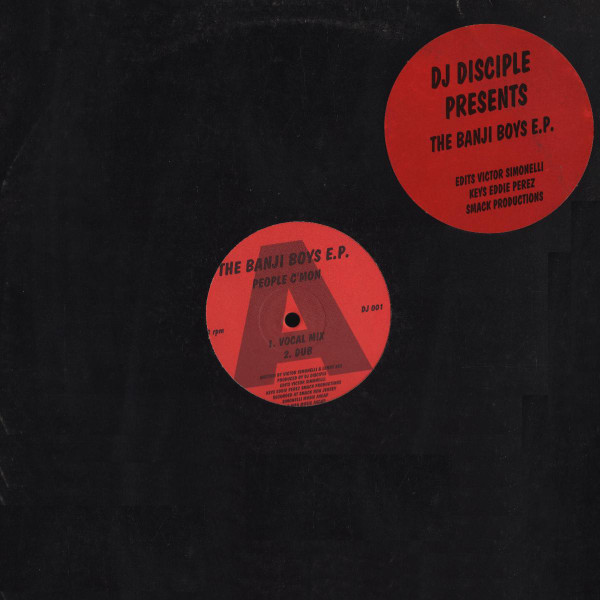 DJ Disciple - The Banji Boys E.P. | Not On Label (DJ 001)