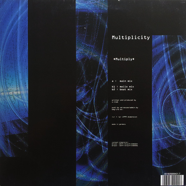 Multiplicity - Multiply EP | Dimension (Dimension 001) - 2