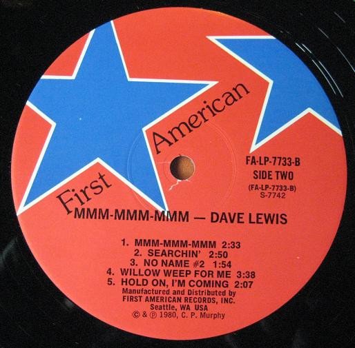 Dave Lewis - Mmm-Mmm-Mmm. | First American (FA-7733) - 4 Dave Lewis - Mmm-Mmm-Mmm. | First American (FA-7733) - 4
