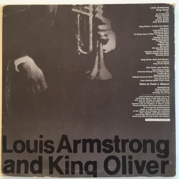 Louis Armstrong And King Oliver - Louis Armstrong And King Oliver | Milestone (HB 6028) - 2