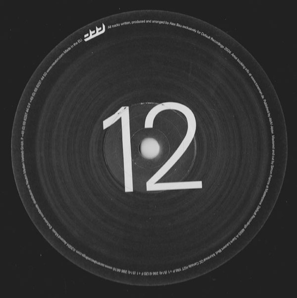 Alex Bau - No Risk No Fun EP | Default Recordings (DEFA 012)