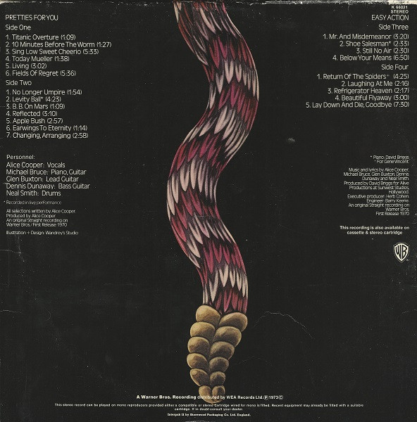 Alice Cooper - School Days - The Early Recordings | Warner Bros. Records (K 66021) - 4 Alice Cooper - School Days - The Early Recordings | Warner Bros. Records (K 66021) - 4