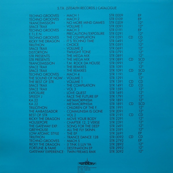 Techno Grooves - Mach 5 | Stealth Records (STR 2792) - 4