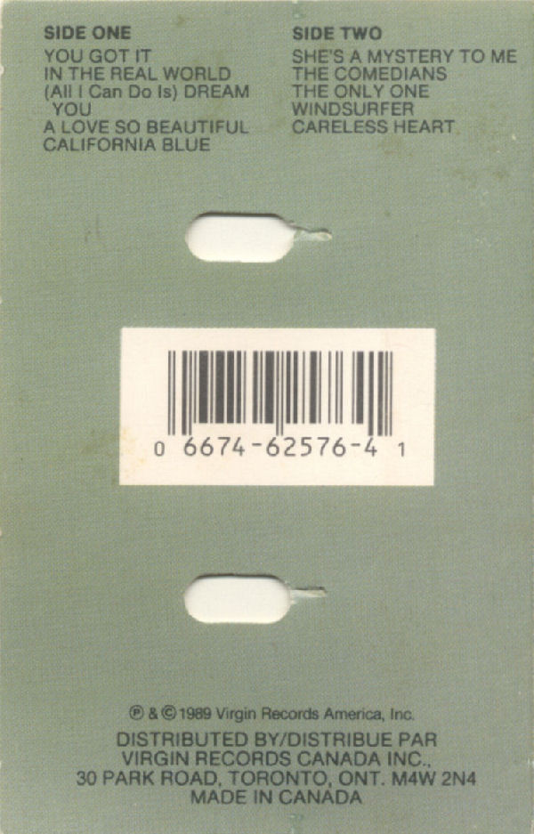 Roy Orbison - Mystery Girl | Virgin (VL4-2576)