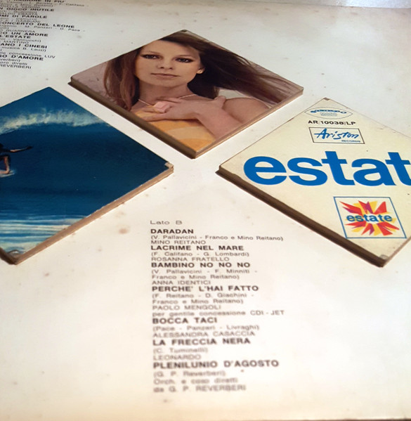 Various - Estate | Ariston Records (AR/10038/LP) - 4 Various - Estate | Ariston Records (AR/10038/LP) - 4