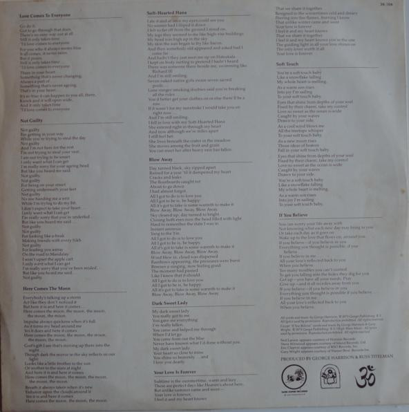 George Harrison - George Harrison | Dark Horse Records (36.106) - 3