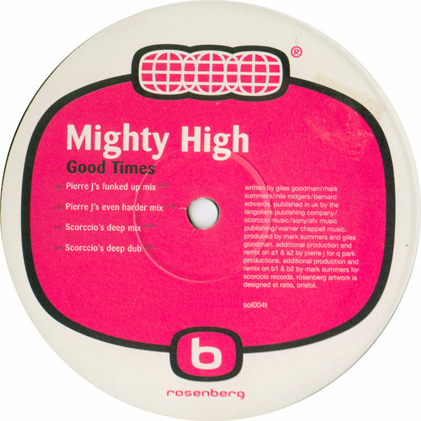 Mighty High - Good Times | Rosenberg Entertainment Inc (SOL004T) - 2