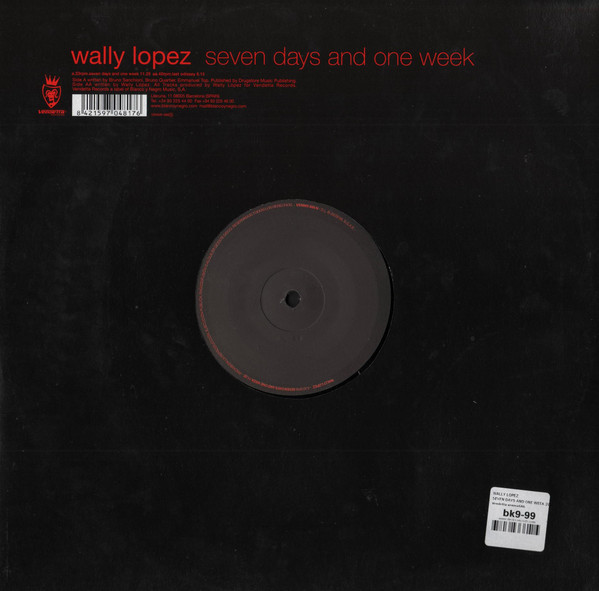 Wally Lopez - Seven Days And One Week 2006 / Last Odissey | Vendetta Records (VENMX 686 (N))
