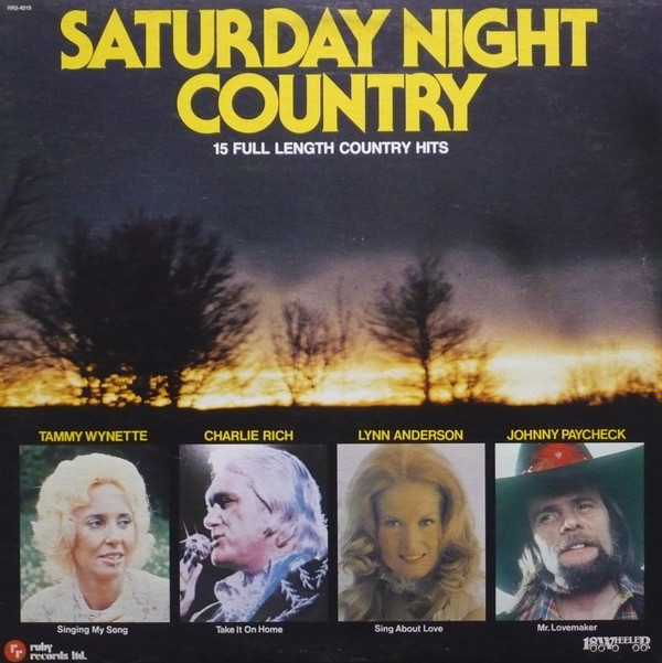 Various - Saturday Night Country | Ruby Records Limited (RR3-4015)