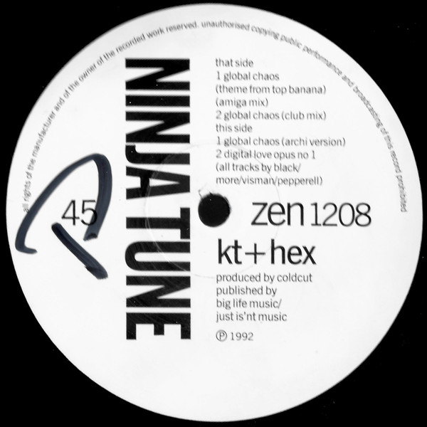 KT + Hex - Global Chaos | Ninja Tune (zen 1208) - 4