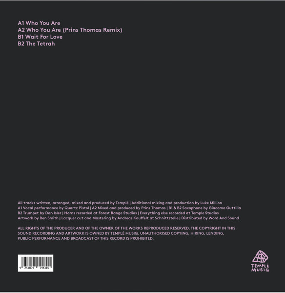 Ed Temple - Who You Are | Templé Musiq (TMP001) - 2