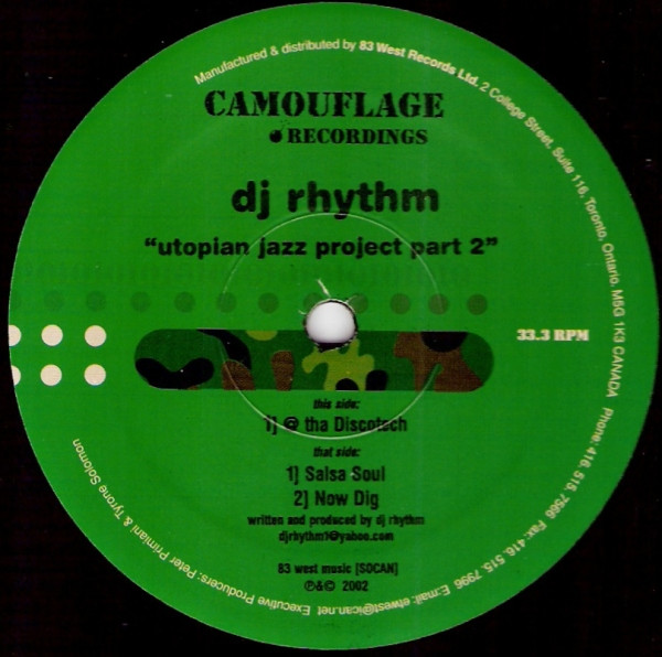 DJ Rhythm - Utopian Jazz Project Part 2 | Camouflage Recordings (CM 021)