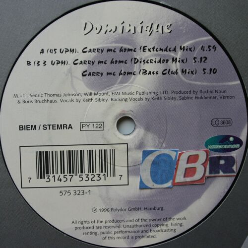 Dominique - Carry Me Home | Kosmodrom (575 323-1)