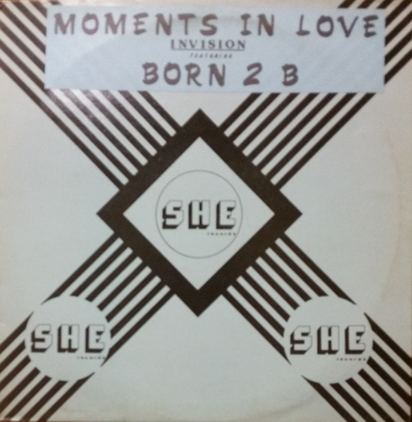 Invision Featuring Born 2 Be - Moments In Love | She Records (SHE 12001) - main Invision Featuring Born 2 Be - Moments In Love | She Records (SHE 12001) - main