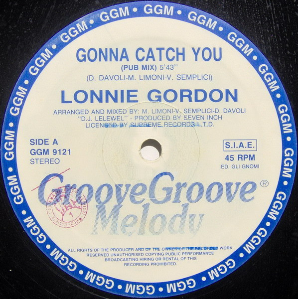 Lonnie Gordon - Gonna Catch You | Groove Groove Melody (GGM 9121) - 4 Lonnie Gordon - Gonna Catch You | Groove Groove Melody (GGM 9121) - 4