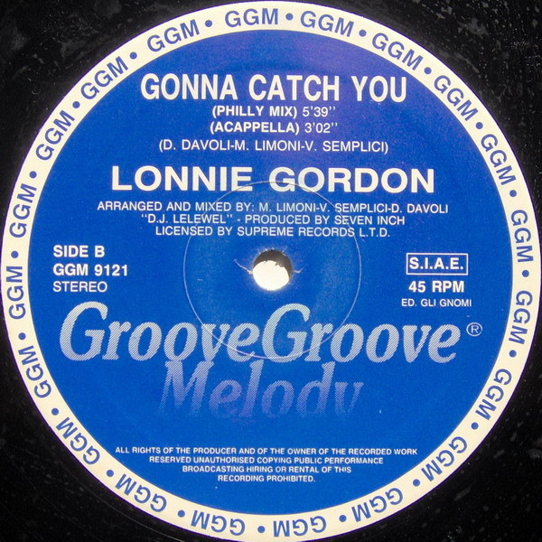 Lonnie Gordon - Gonna Catch You | Groove Groove Melody (GGM 9121) - 5 Lonnie Gordon - Gonna Catch You | Groove Groove Melody (GGM 9121) - 5