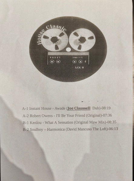 Various - House Classic Vol. 8 | Not On Label (HC008) - 2 Various - House Classic Vol. 8 | Not On Label (HC008) - 2