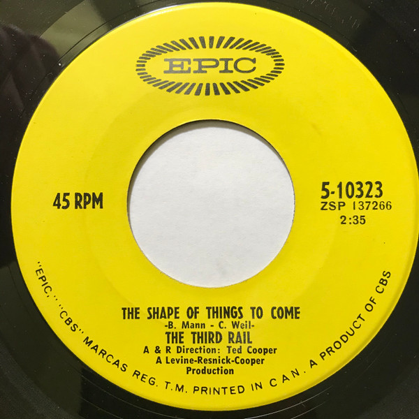 The Third Rail - The Shape of Things To Come | Epic (5-10323) - main