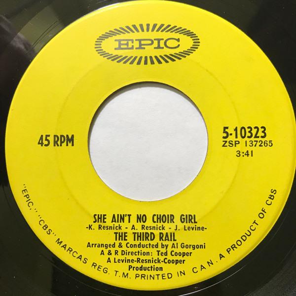 The Third Rail - The Shape of Things To Come | Epic (5-10323) - 2