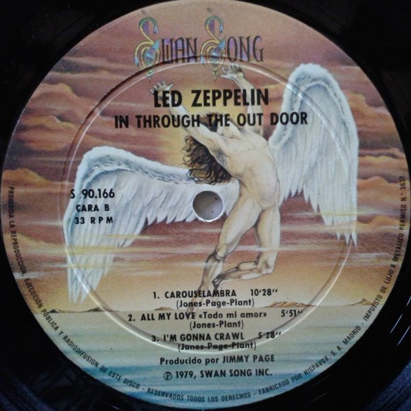Led Zeppelin - In Through The Out Door | Swan Song (S 90.166) - 4