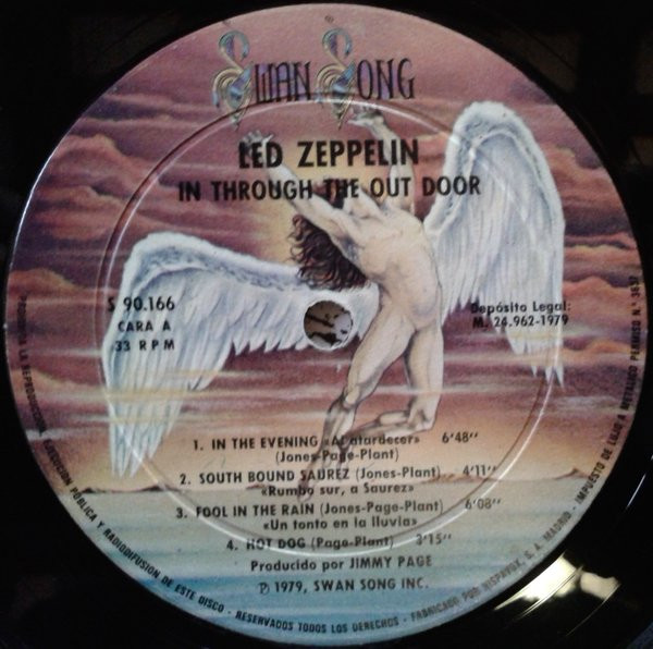 Led Zeppelin - In Through The Out Door | Swan Song (S 90.166) - 3