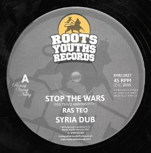 Ras Teo - Stop The Wars | Roots Youths Records (RYR12027)