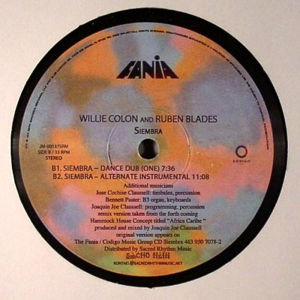 Willie Colón And Ruben Blades - Siembra | Sacred Rhythm Music (JM-005375SRM) - 2