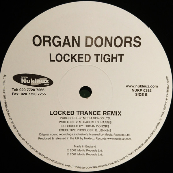 Organ Donors - Locked Tight | Nukleuz (NUKP0392) - 3