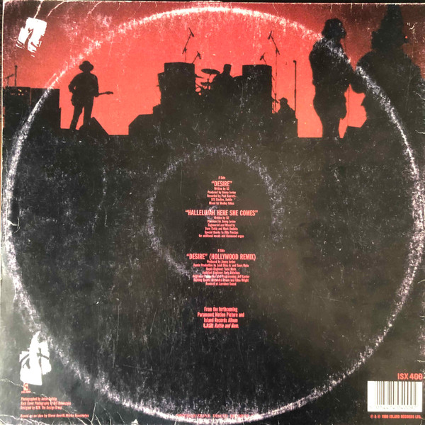 U2 - Desire | Island Records (ISX 400) U2 - Desire | Island Records (ISX 400)
