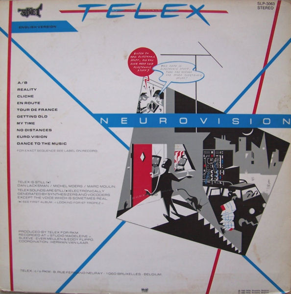 Telex - Neurovision | Sonet (SLP-3063) - 2 Telex - Neurovision | Sonet (SLP-3063) - 2