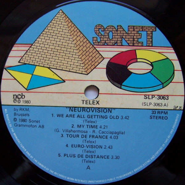 Telex - Neurovision | Sonet (SLP-3063) - 3 Telex - Neurovision | Sonet (SLP-3063) - 3