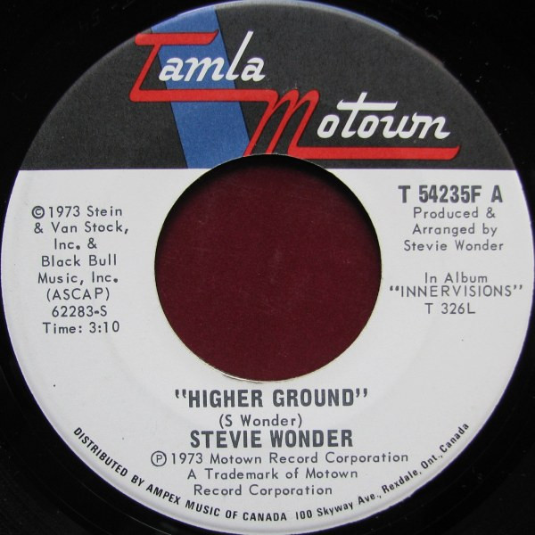 Stevie Wonder - Higher Ground | Tamla Motown (T 54235F)
