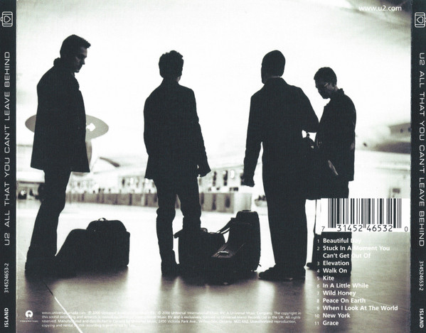 U2 - All That You Can't Leave Behind | Island Records (314524653-2)